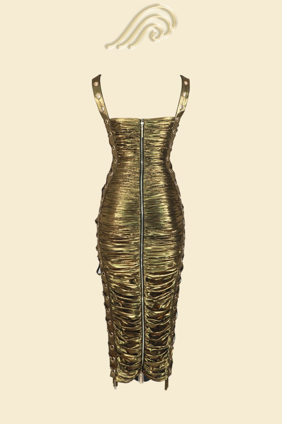 alyssa-metallic-drawstring-gathered-midi-dress-sd00209131404-gold-s-sunfere-891001 Alyssa Metallic Drawstring Gathered Midi Dress - Image 7