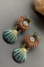 Amalia Flicker Shell Earrings - Image 2