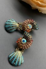 Amalia Flicker Shell Earrings - Image 3