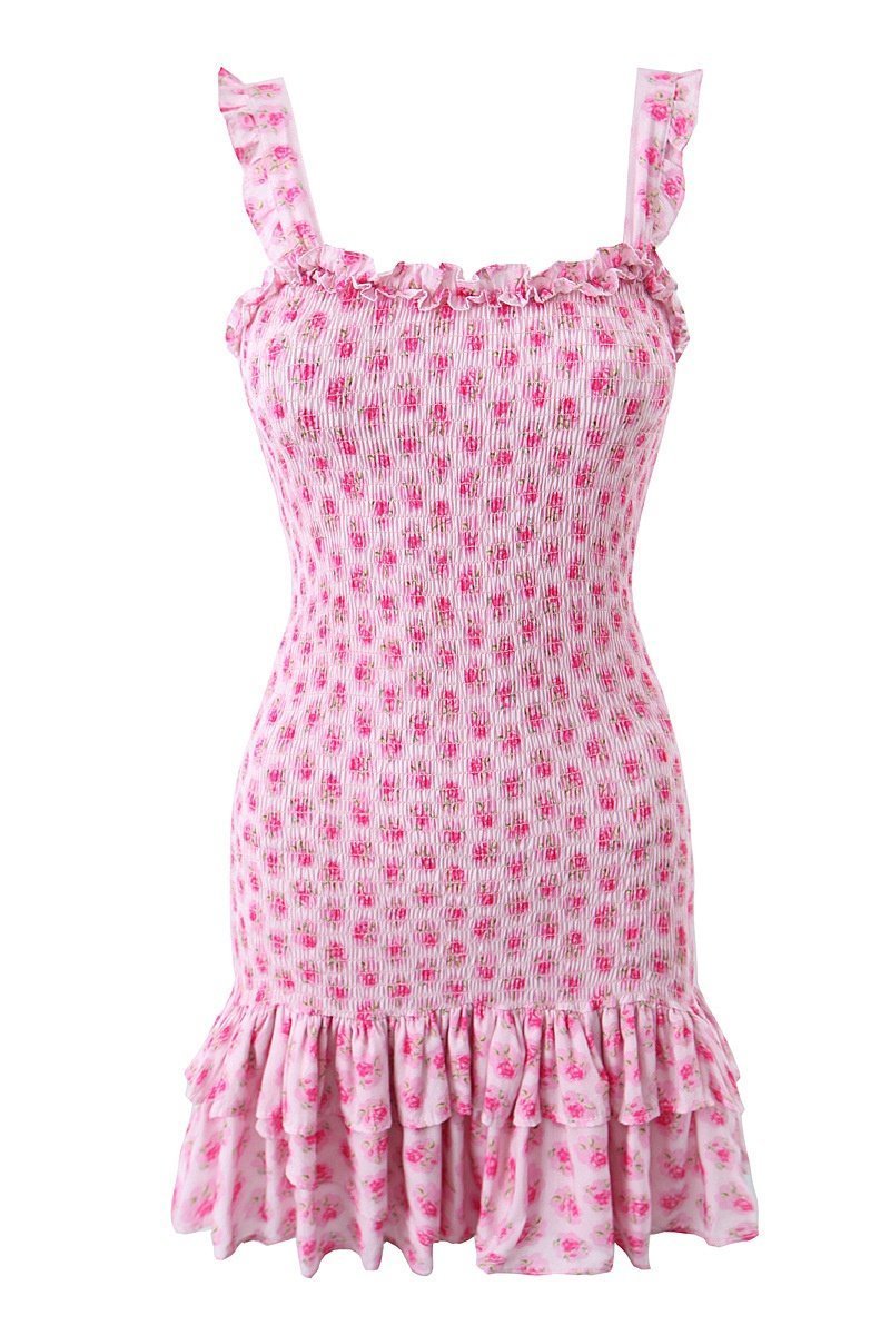 angelo-printed-shirred-strap-mini-dress-sd00202232313-pink-s-sunfere-816630 Angelo Printed Shirred Strap Mini Dress - Image 4