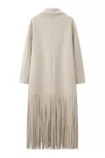 Anne Tassel Lapel Fleece Overcoat - Image 7