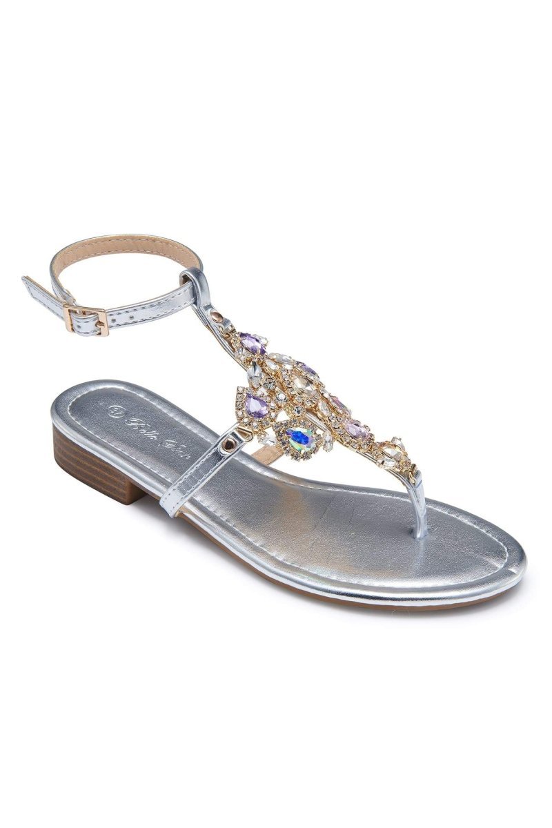 antonia-rhinestone-decor-flip-flops-ssh00603282562-silver-37-sunfere-227040 Antonia Rhinestone Decor Sandals - Image 3