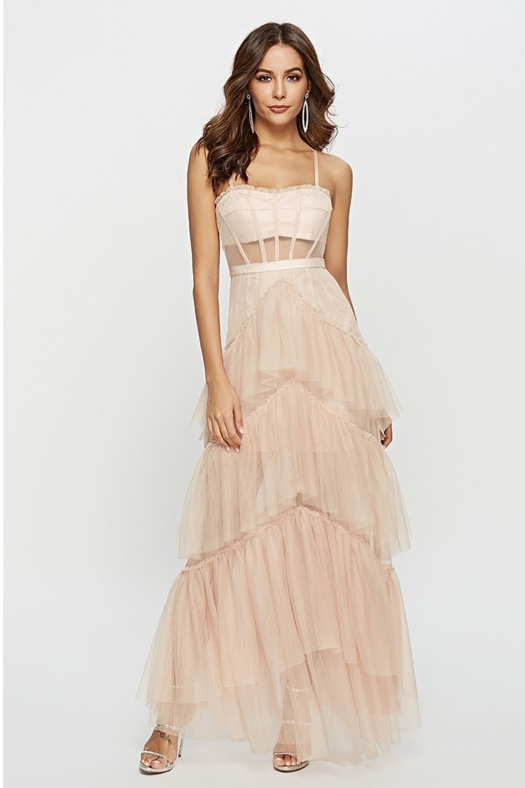 arlene-corset-leayered-mesh-slip-maxi-dress-sd00209151460-pink-s-sunfere-747779 Arlene Corset Leayered Mesh Slip Maxi Dress - Image 1