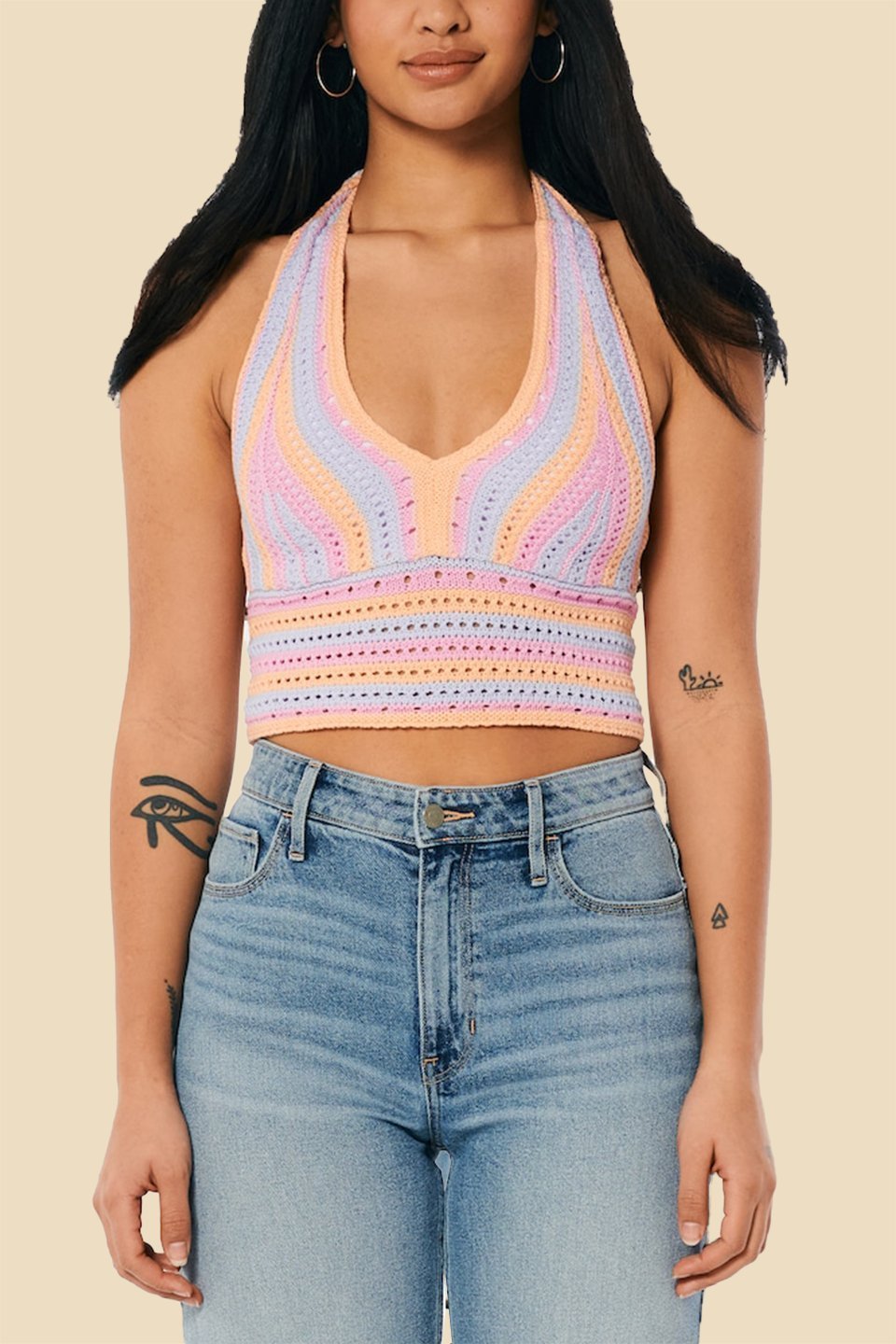 aurora-crochet-two-way-cami-top-st0020605416-pink-s-sunfere-617113 Aurora Crochet Two-way Cami Top - Image 1