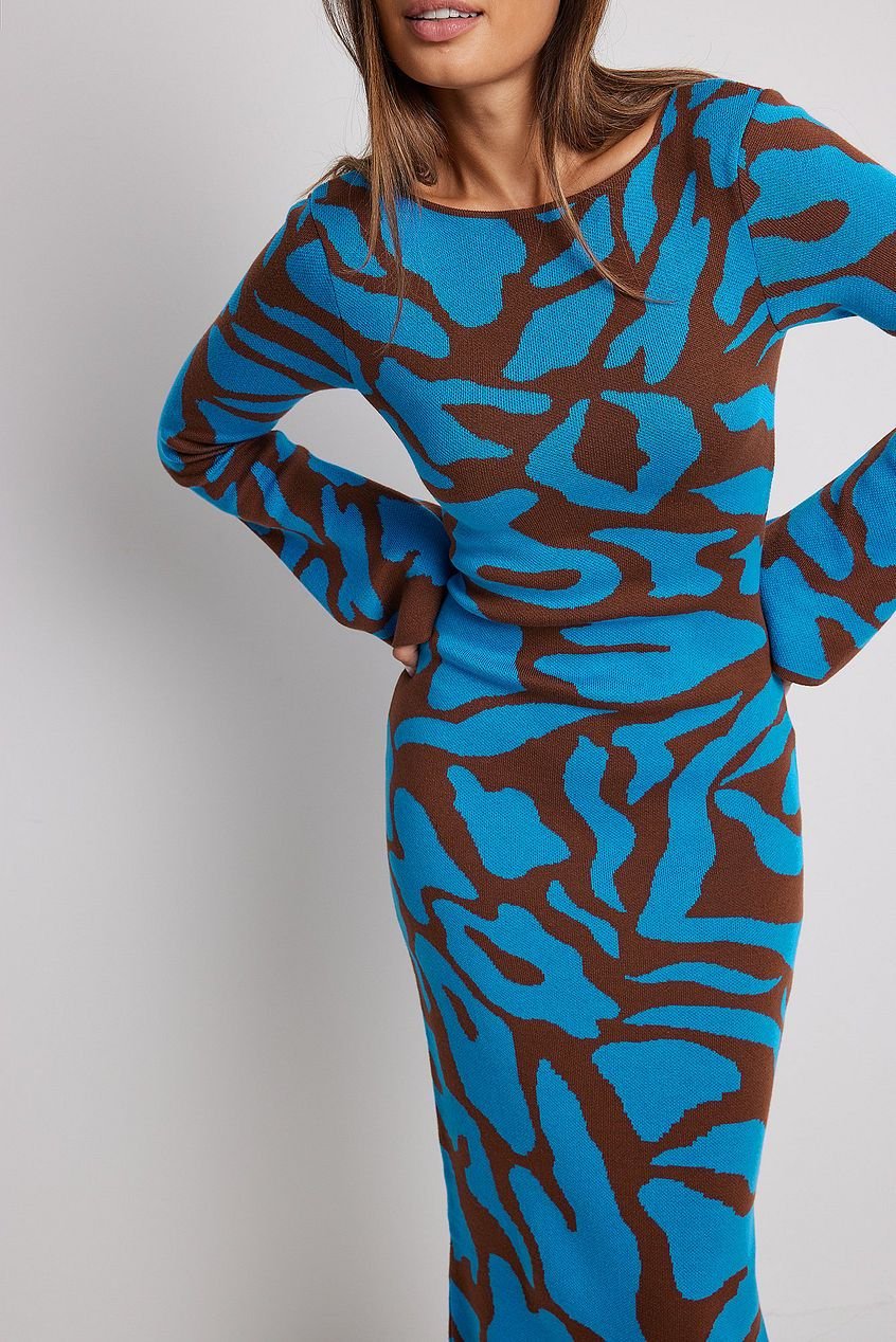 ava-jacquard-knit-midi-dress-sd00210141722-blue-s-sunfere-688241 Ava Jacquard Knit Midi Dress - Image 2