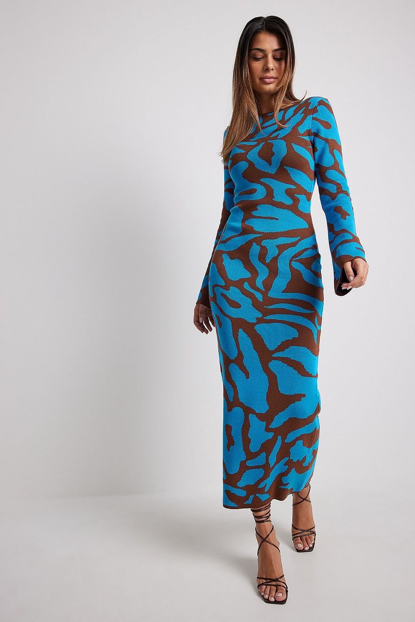 ava-jacquard-knit-midi-dress-sd00210141722-blue-s-sunfere-923581 Ava Jacquard Knit Midi Dress - Image 1