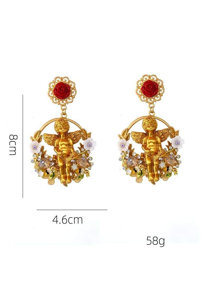 baroque-cupid-angel-earrings-sa00601312431-gold-sunfere-340985 Baroque Cupid Angel Earrings - Image 7