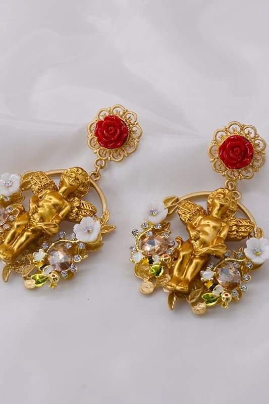 baroque-cupid-angel-earrings-sa00601312431-gold-sunfere-669877 Baroque Cupid Angel Earrings - Image 6