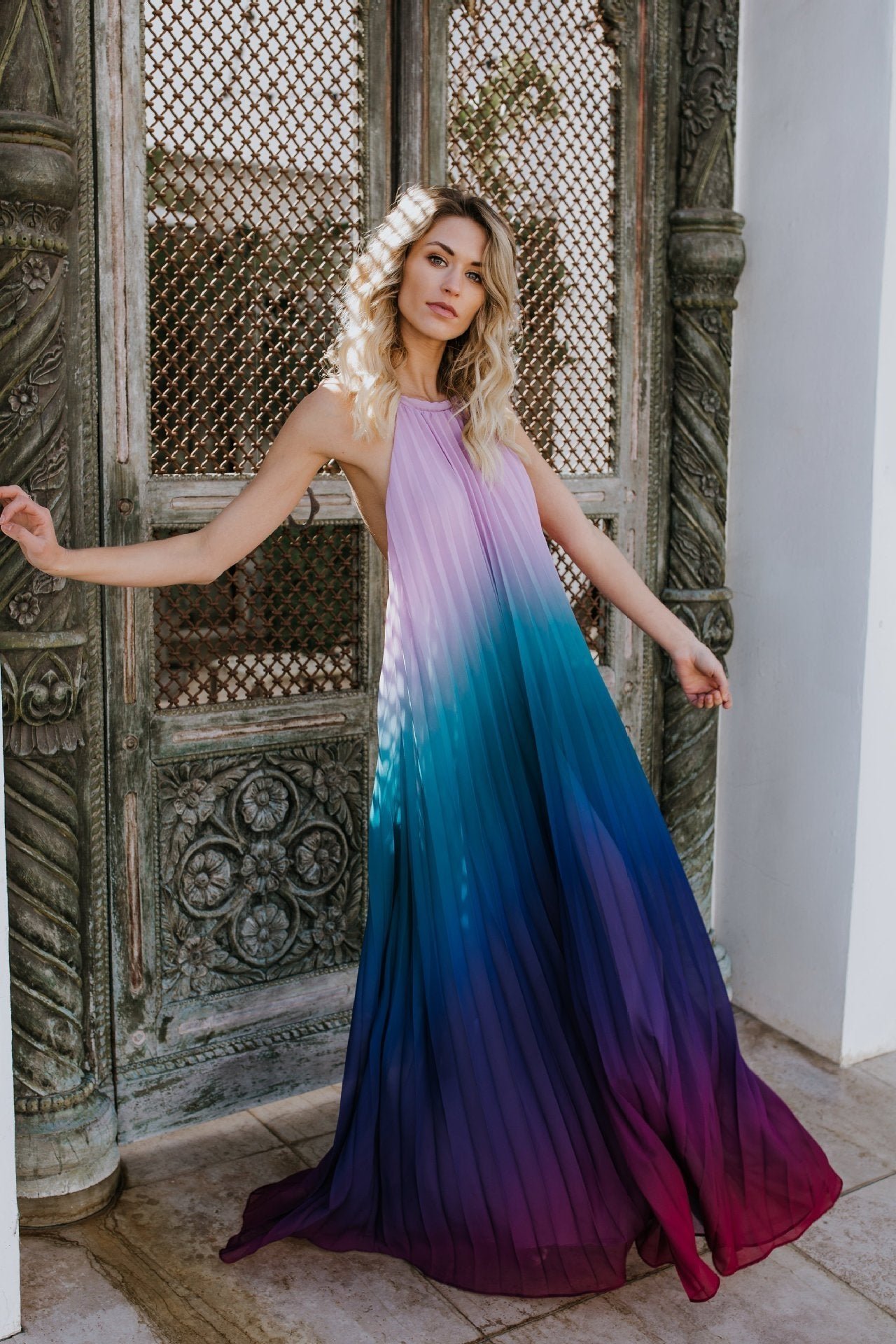 basia-printed-halterneck-backless-maxi-tent-dress-sd00209041322-purple-s-sunfere-757417 Basia Printed Halterneck Backless Maxi Tent Dress - Image 8