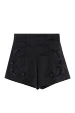Baylee Floral Embroidered Shorts - Image 10