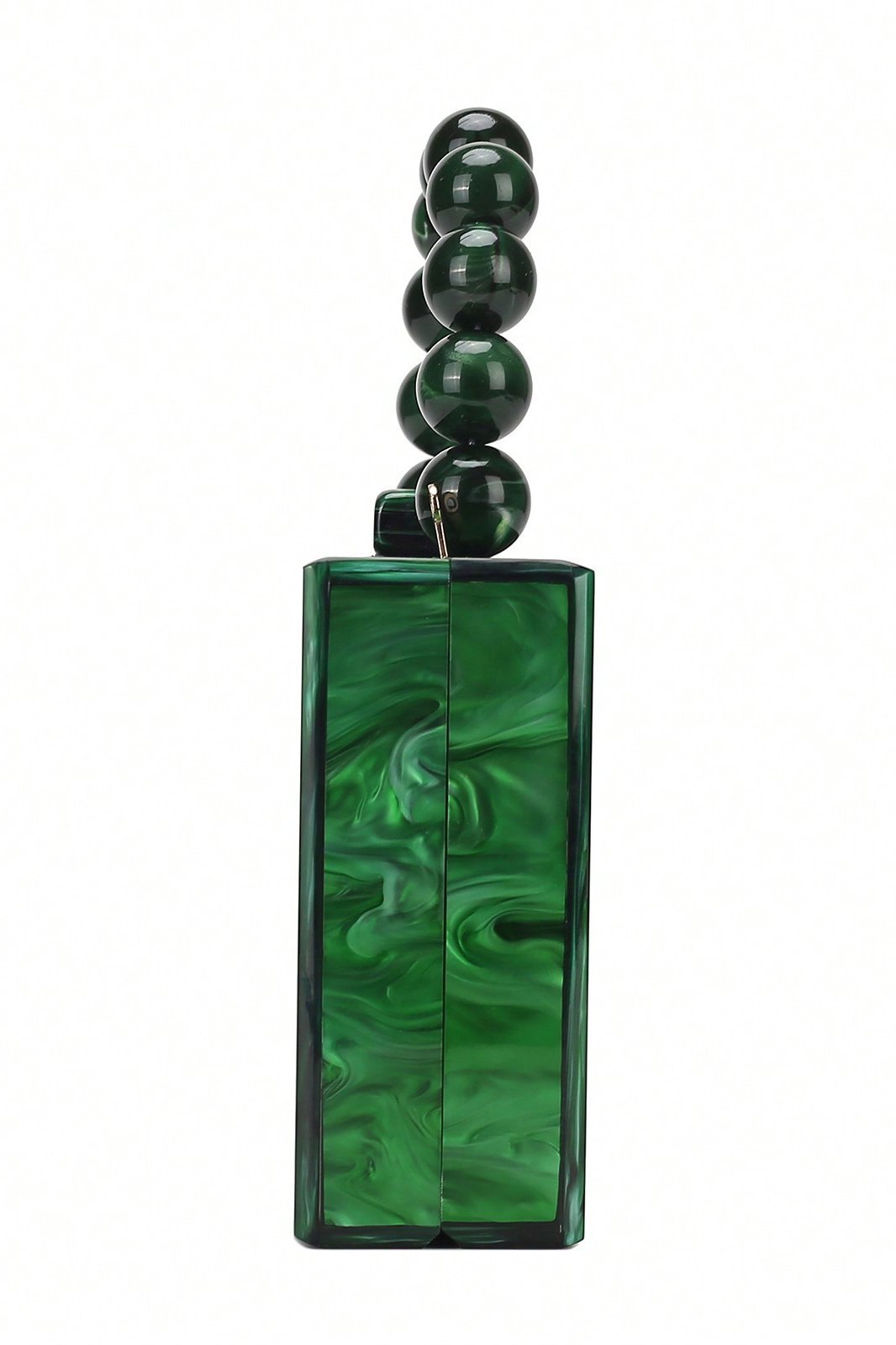 beaded-chain-marbling-handbag-sa00602262318-green-sunfere-510927 Beaded Chain Marbling Handbag - Image 6