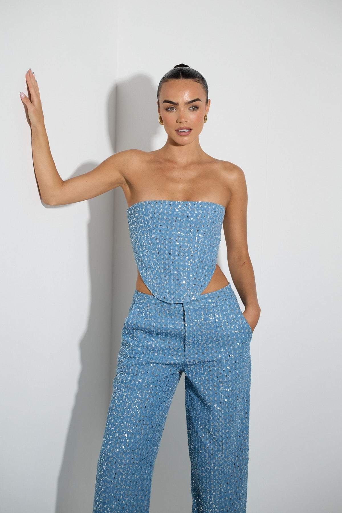 belinda-sequins-denim-pants-set-ss00601042091-blue-s-sunfere-614351 Belinda Sequins Denim Pants Set - Image 4