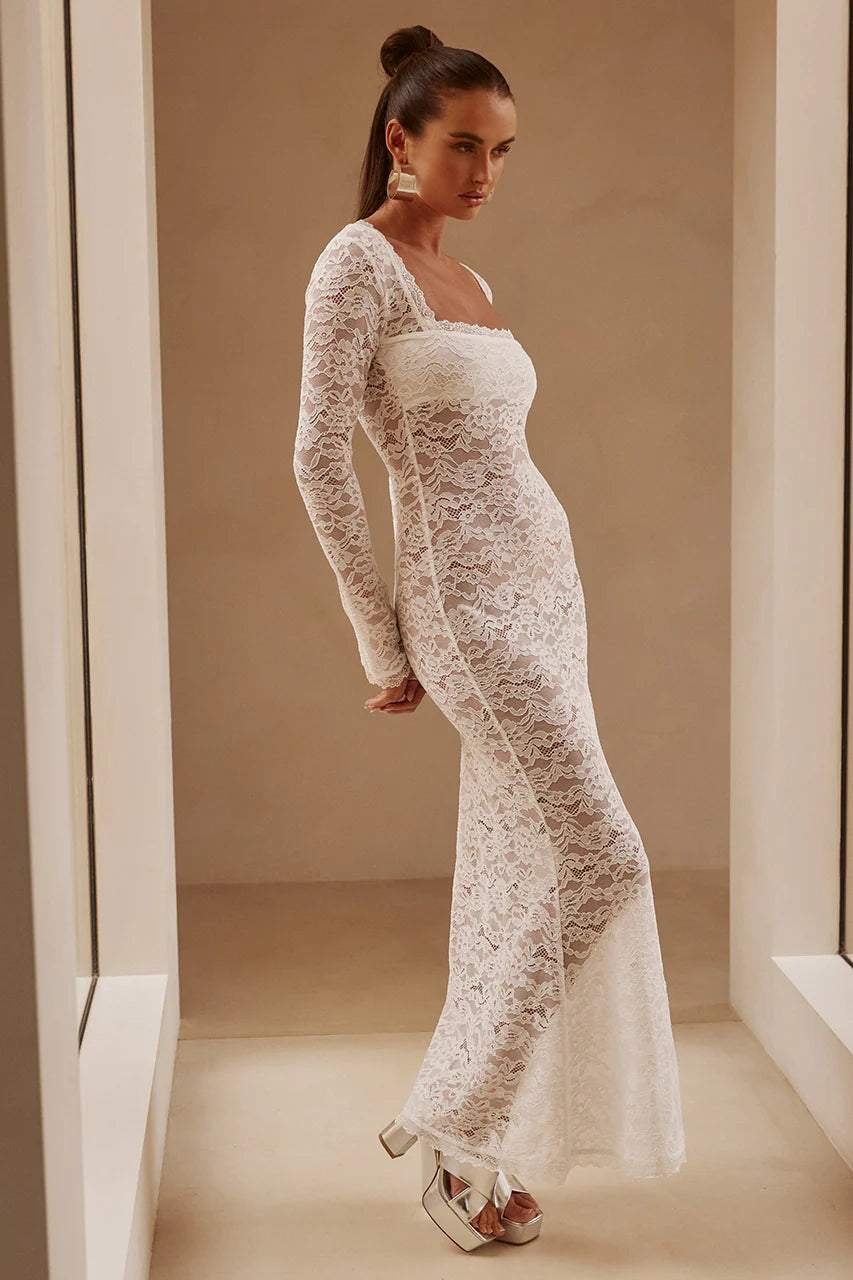 bertha-square-neck-lace-maxi-dress-sd00211061825-white-s-sunfere-343625 Bertha Square Neck Lace Maxi Dress - Image 7