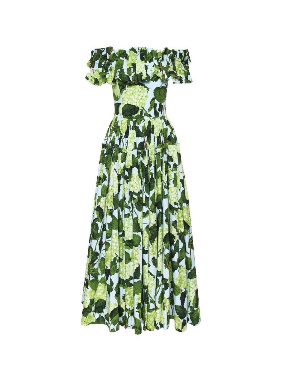 bess-printed-ruffle-off-shoulder-tiered-maxi-dress-sd00202272345-green-s-sunfere-718809 Bess Printed Ruffle Off-shoulder Tiered Maxi Dress - Image 7