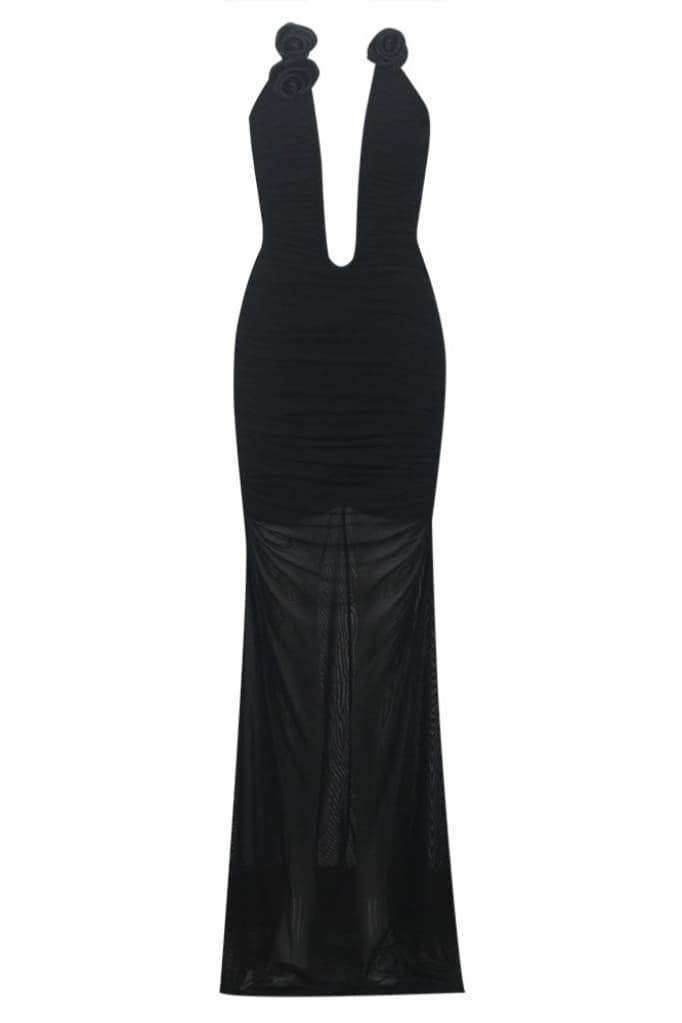 clara-floral-u-neck-maxi-dress-sd00603192482-black-xs-sunfere-853437 Clara Floral U-Neck Maxi Dress - Image 8