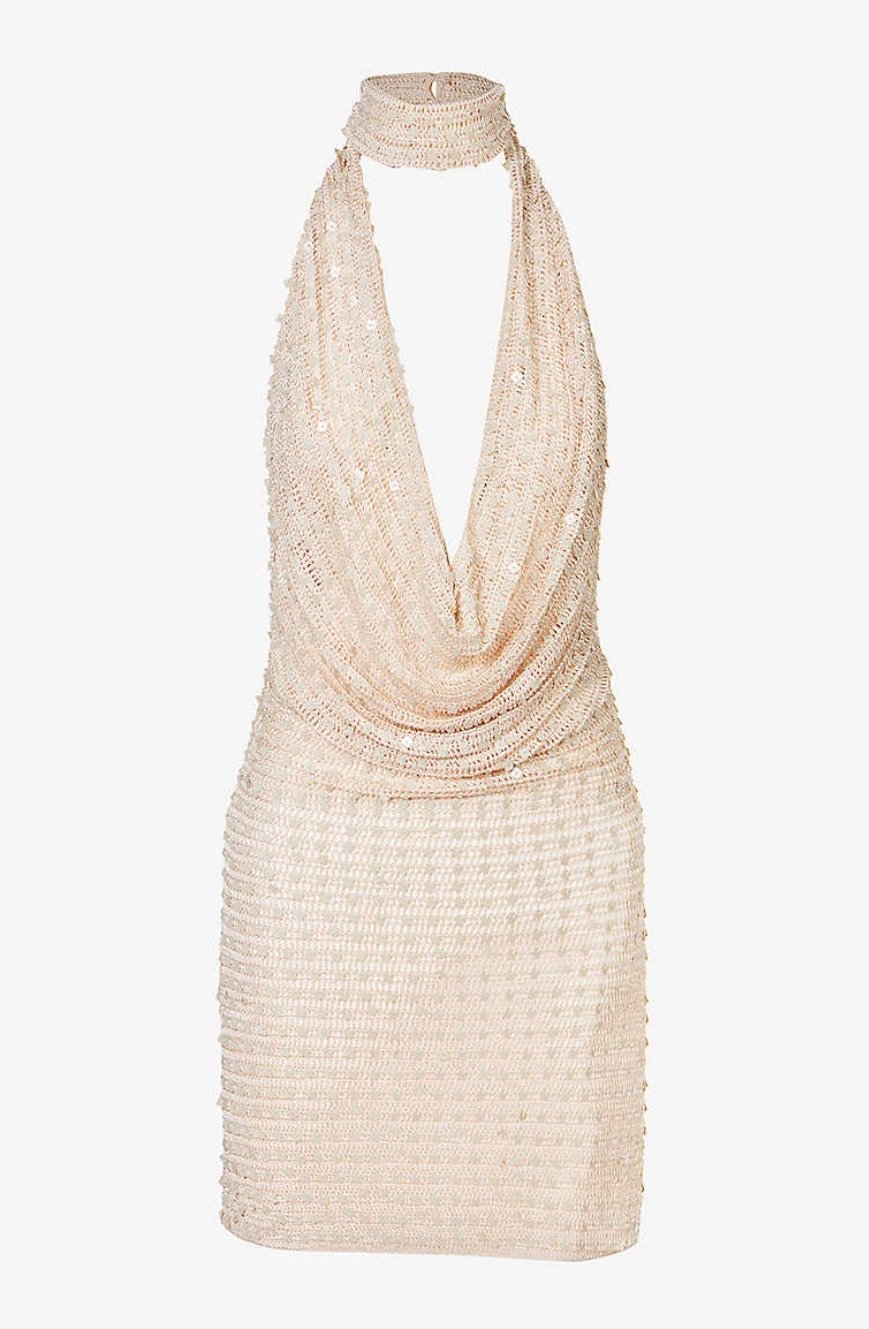 claudia-halterneck-sequin-crochet-mini-dress-sd00207241041-black-s-sunfere-545181 Claudia Halterneck Sequin Crochet Mini Dress - Image 11