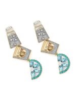 Cocktail Diamante Drop Earrings - Image 4
