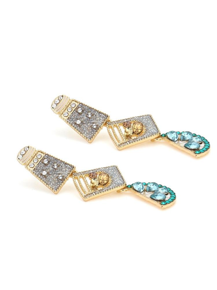 cocktail-diamante-drop-earrings-sa0020516098-green-sunfere-576309 Cocktail Diamante Drop Earrings - Image 2