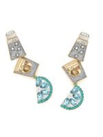 Cocktail Diamante Drop Earrings - Image 5