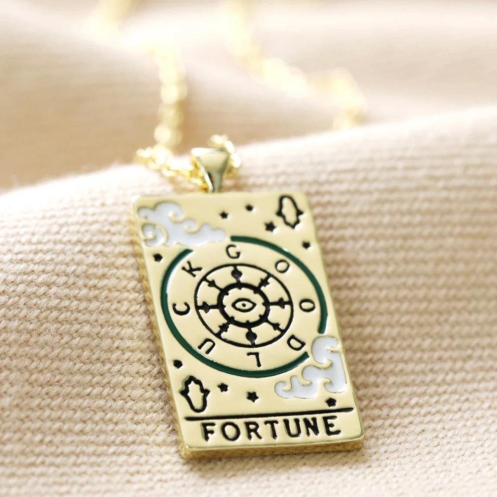 color-dripping-tarot-cards-square-pendant-necklace-sa0020619479-gold-fortune-sunfere-677602 Color Dripping Tarot Cards Square Pendant Necklace - Image 8