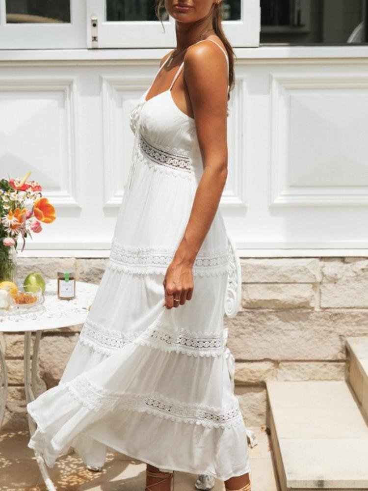cora-lace-trim-a-line-maxi-sundress-sd0020516254-white-s-sunfere-818495 Cora Lace Trim A-line Maxi Sundress - Image 5
