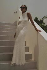 Cornelia Tassel Knit Maxi Tank Dress - Image 3