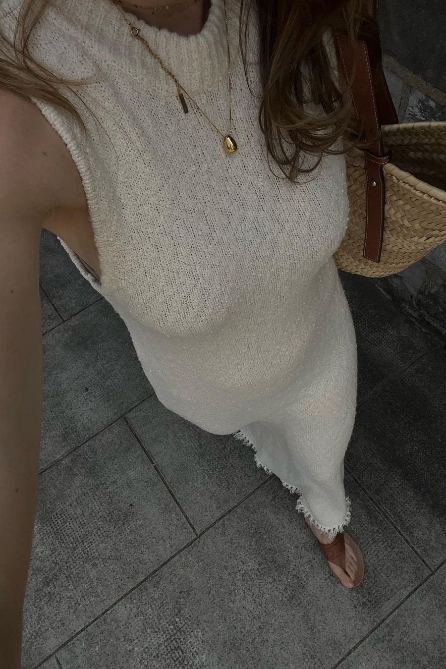 cornelia-tassel-knit-maxi-tank-dress-sd00211271978-white-s-sunfere-953934 Cornelia Tassel Knit Maxi Tank Dress - Image 4
