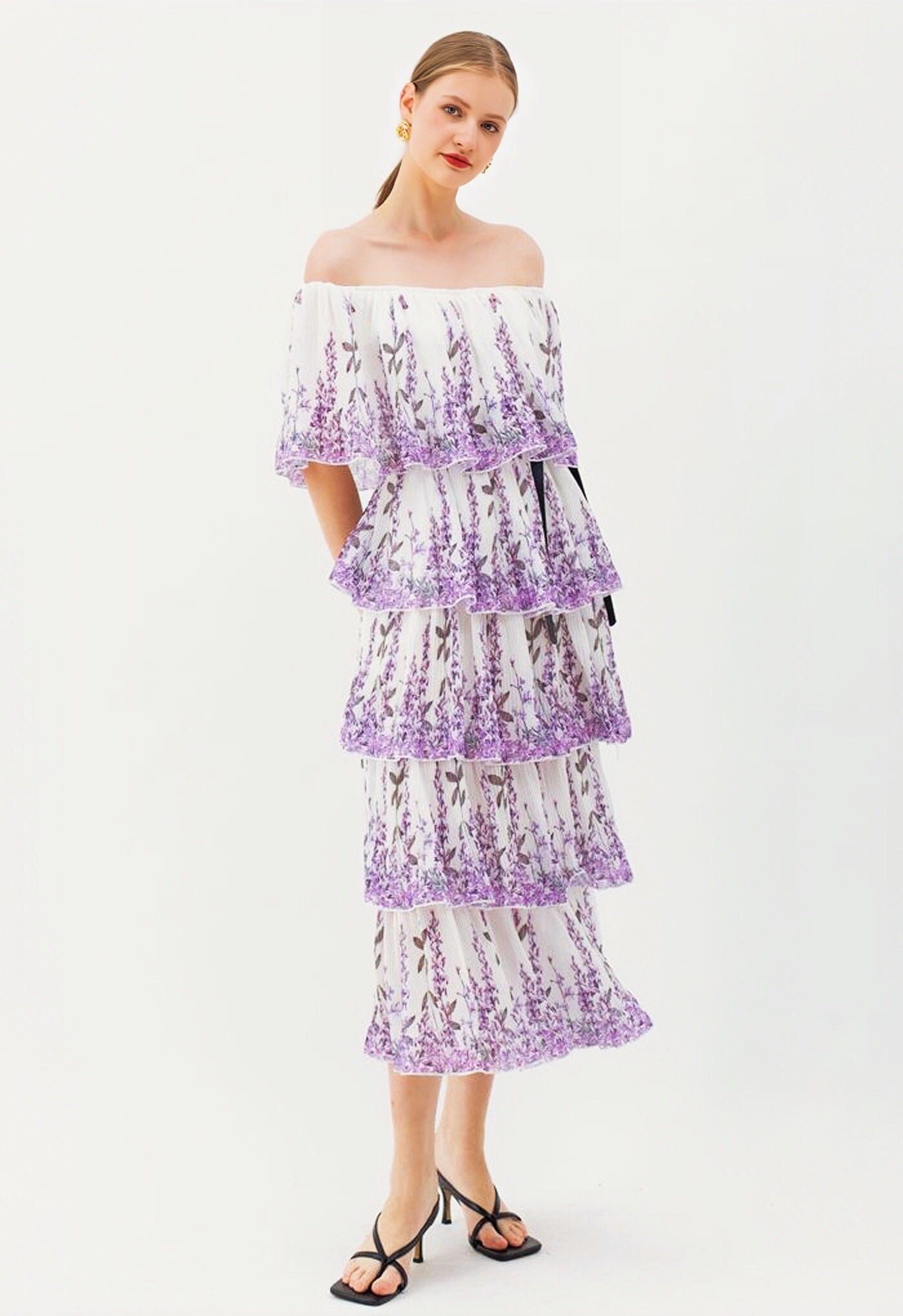 cornilia-printed-plisse-tiered-midi-dress-sd00207241027-purple-s-sunfere-393361 Cornilia Printed Plisse Tiered Midi Dress - Image 2