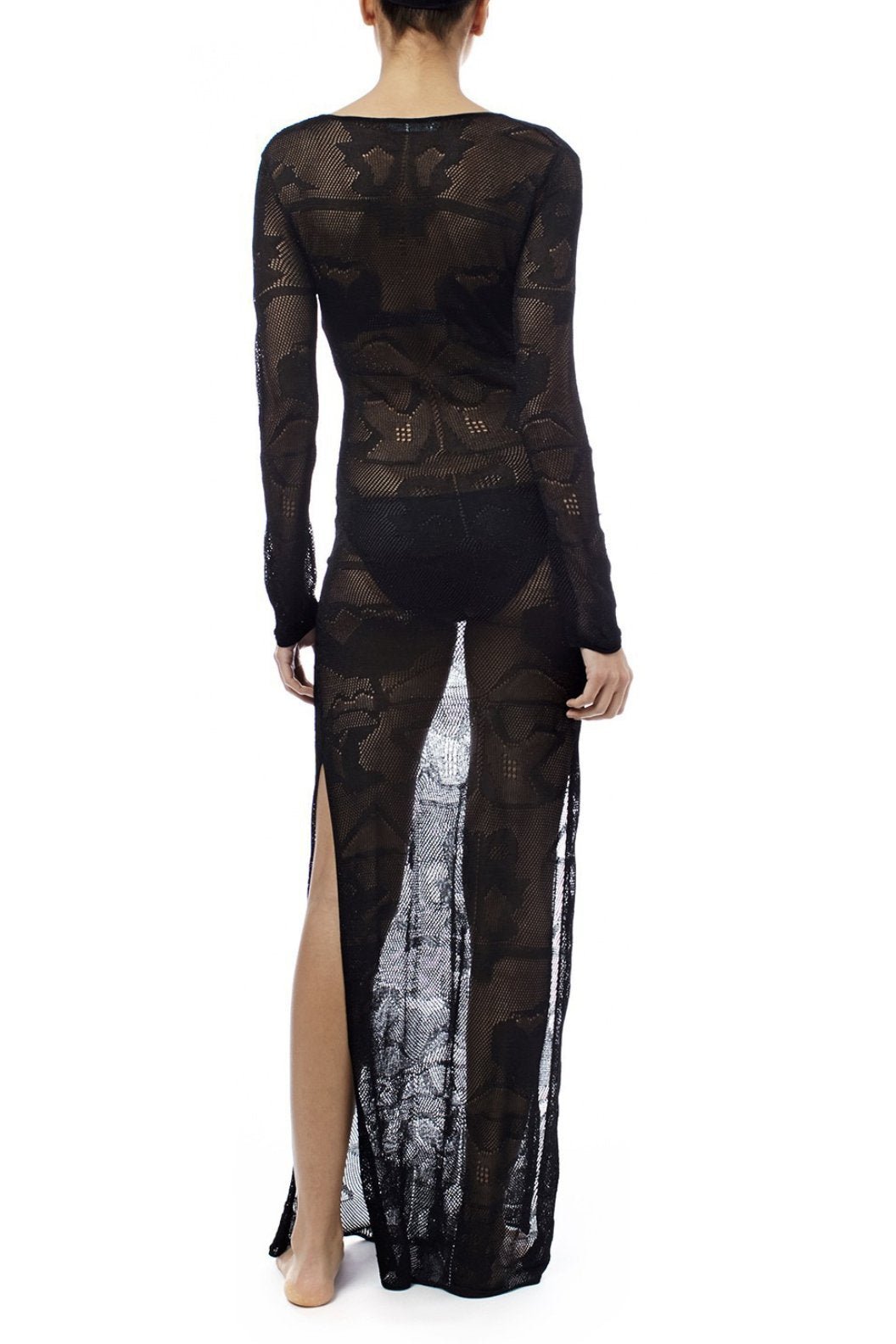 dawn-lace-up-maxi-cover-up-sw0020710817-black-one-size-sunfere-761125 Dawn Lace-up Maxi Cover-Up - Image 7