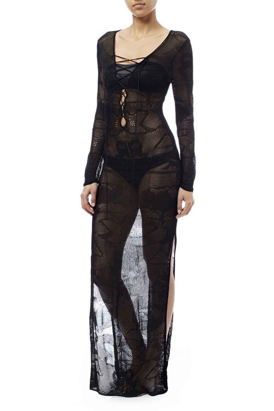 dawn-lace-up-maxi-cover-up-sw0020710817-black-one-size-sunfere-813861 Dawn Lace-up Maxi Cover-Up - Image 6