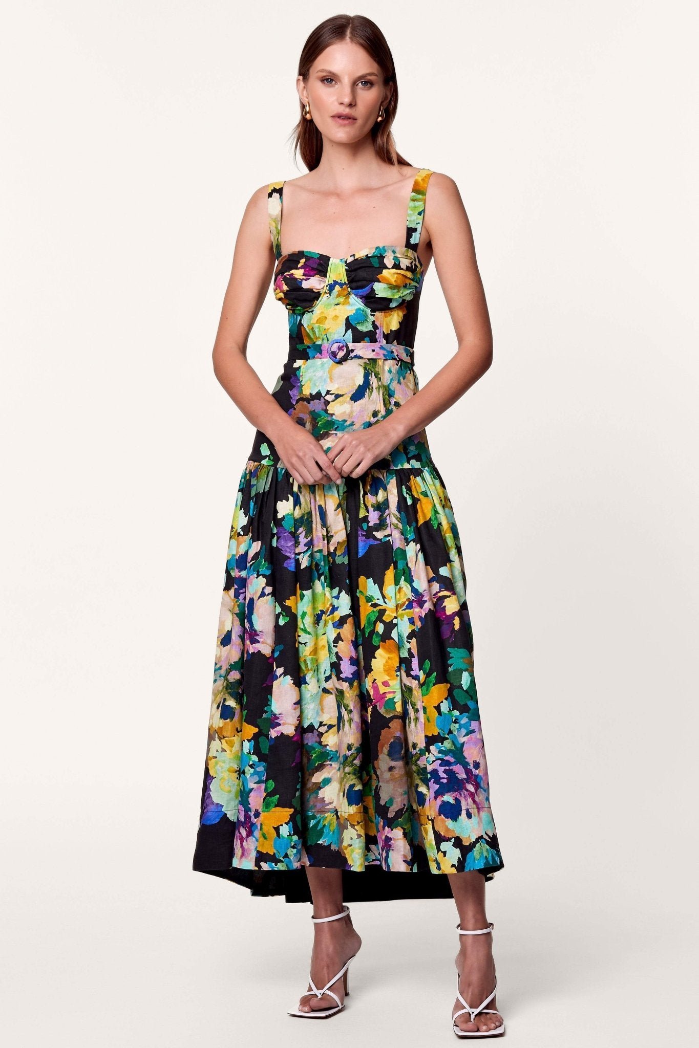 delia-printed-belted-flare-maxi-dress-sd0020717946-multi-s-sunfere-480000 Delia Printed Belted Flare Maxi Dress - Image 3