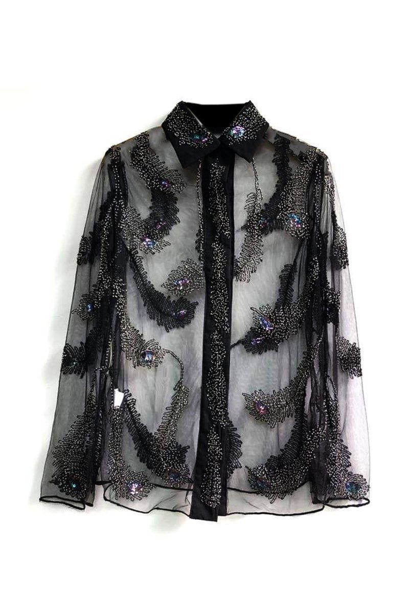 denise-feather-beading-mesh-blouse-st00603072411-black-s-sunfere-977022 Denise Feather Beading Mesh Blouse - Image 9
