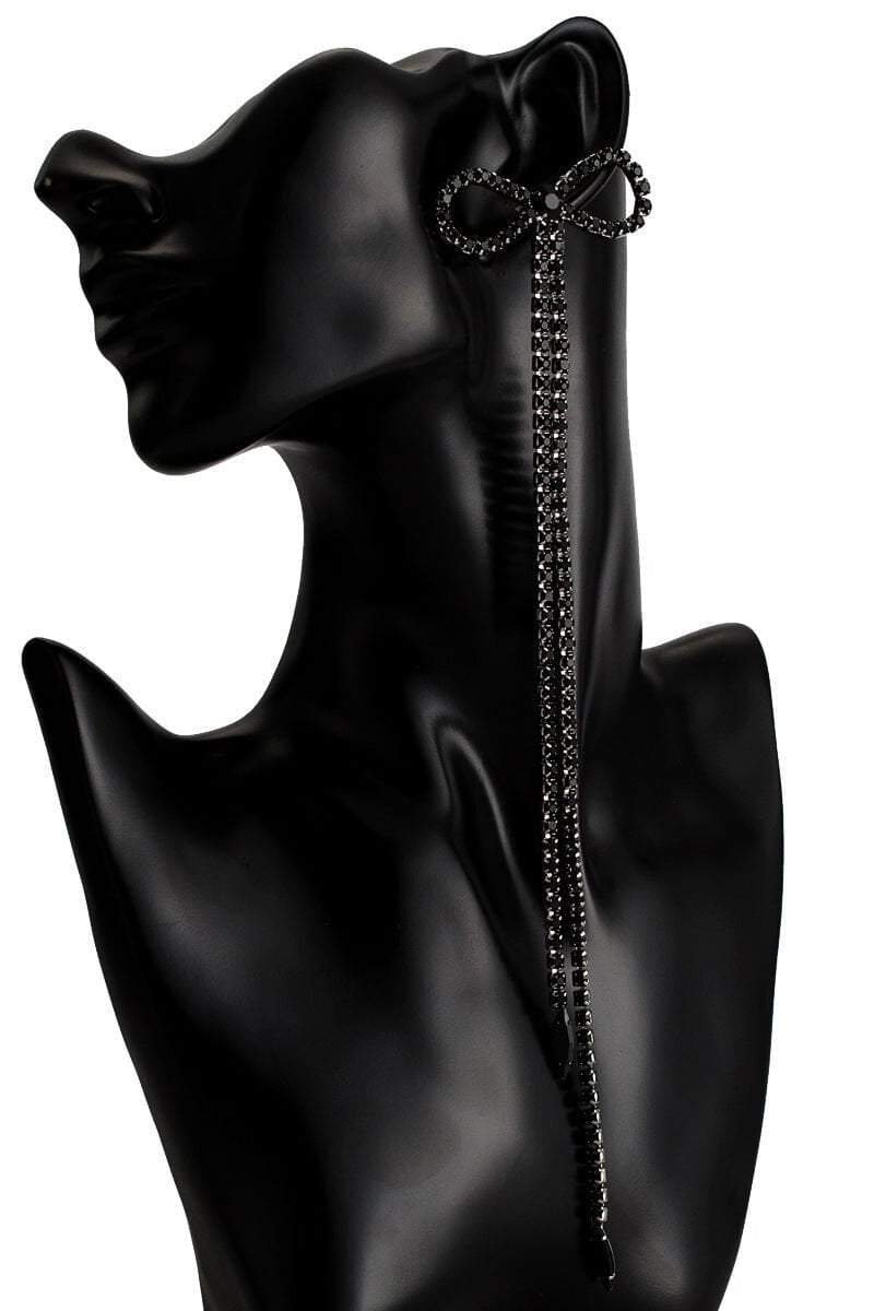 diamante-bowknot-tassel-earrings-sa00601312249-black-sunfere-338970 Diamante Bowknot Tassel Earrings - Image 6