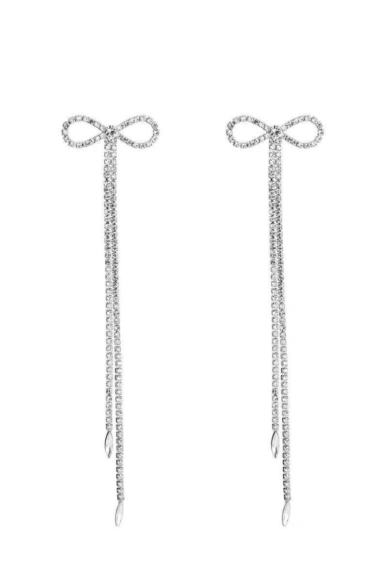 diamante-bowknot-tassel-earrings-sa00601312249-silver-sunfere-814867 Diamante Bowknot Tassel Earrings - Image 14