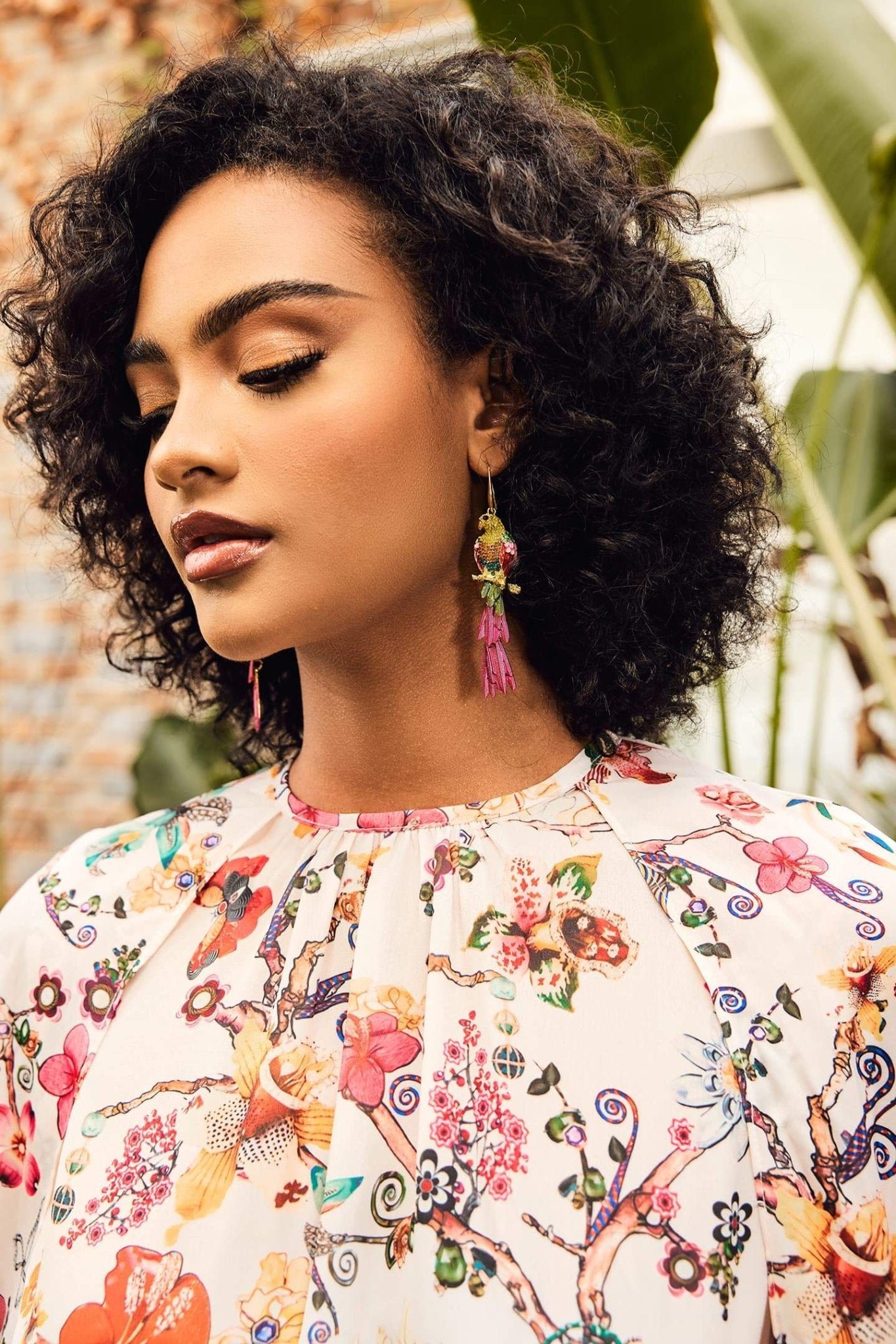 diamante-parrot-tassel-earrings-sa00202272341-hot-pink-sunfere-247021 Diamante Parrot Tassel Earrings - Image 2