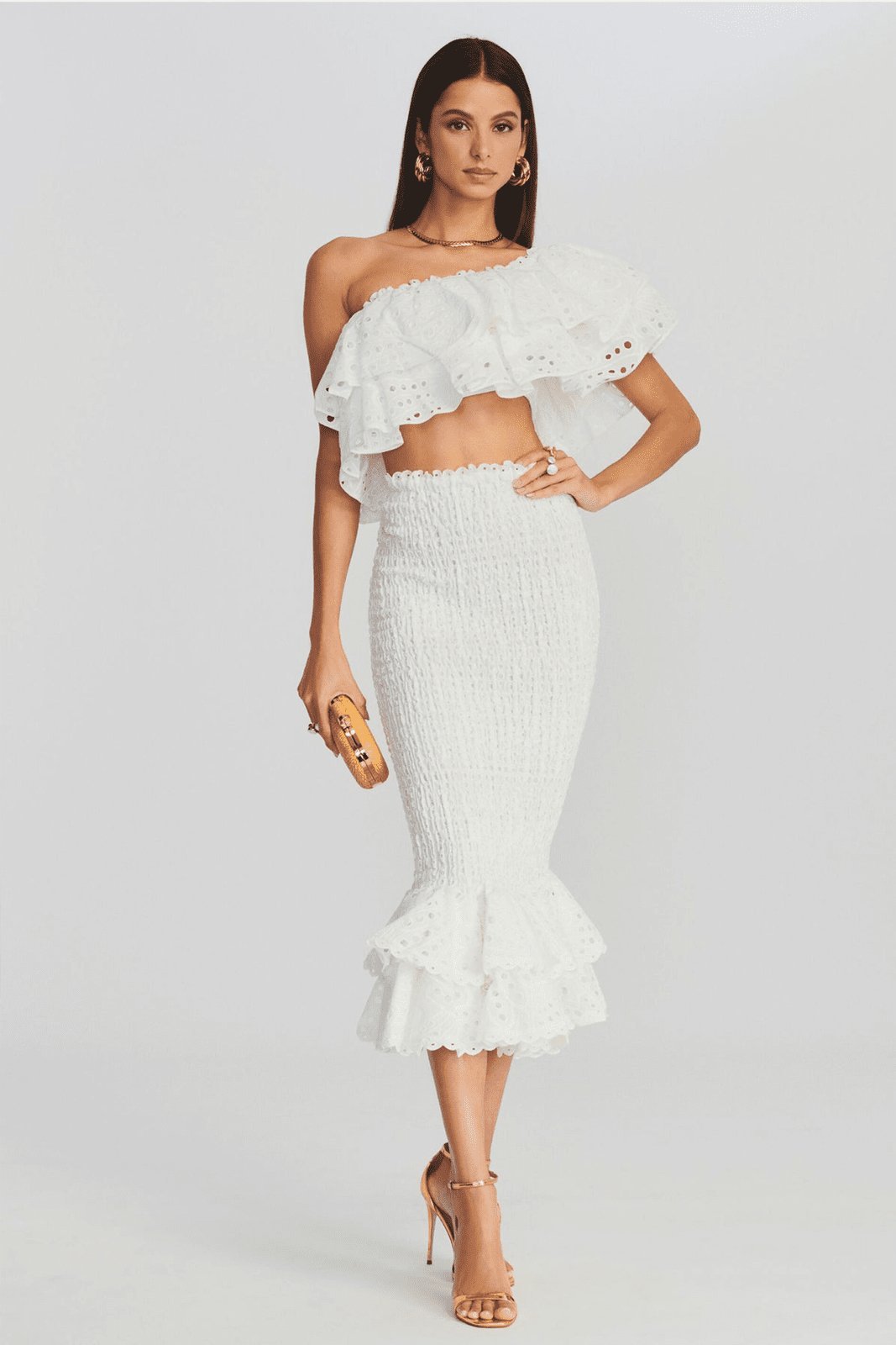 dolly-embroidered-lace-tiered-ruffle-maxi-dress-set-ss0020516045-white-s-sunfere-482650 Dolly Embroidered Lace Tiered Ruffle Maxi Dress Set - Image 4