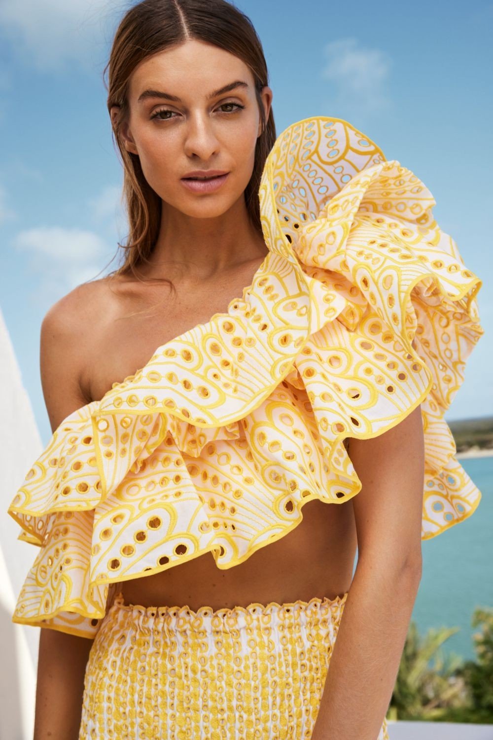 dolly-embroidered-lace-tiered-ruffle-maxi-dress-set-ss0020516045-yellow-s-sunfere-718876 Dolly Embroidered Lace Tiered Ruffle Maxi Dress Set - Image 3