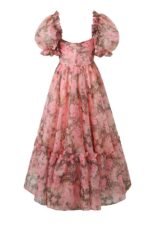 Dolly Printed Sweetheart Ruffle Maxi Dress - Image 8
