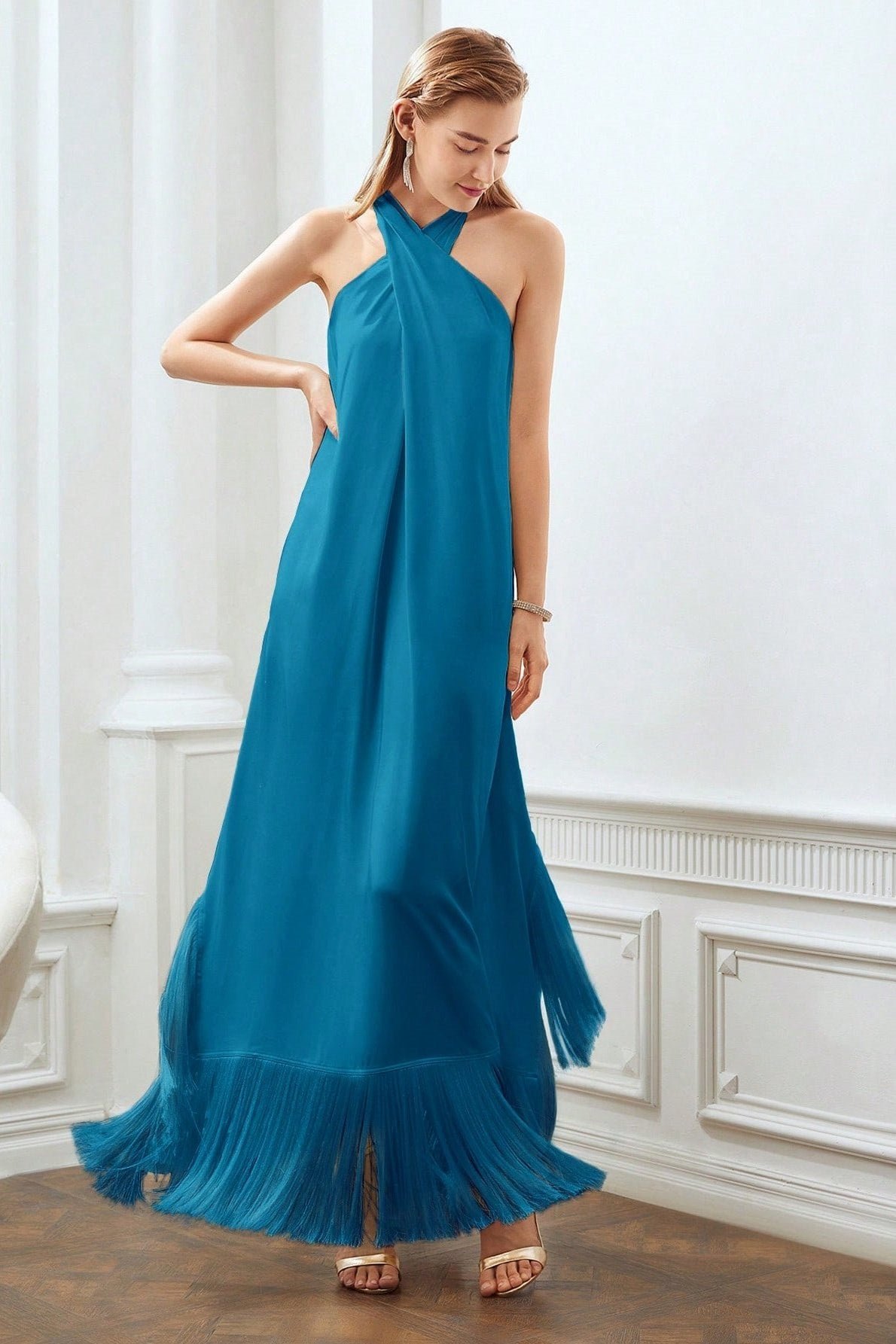 dolores-cross-halter-neck-tassel-maxi-dress-sd00603072405-blue-s-sunfere-246532 Dolores Cross Halter Neck Tassel Maxi Dress - Image 4