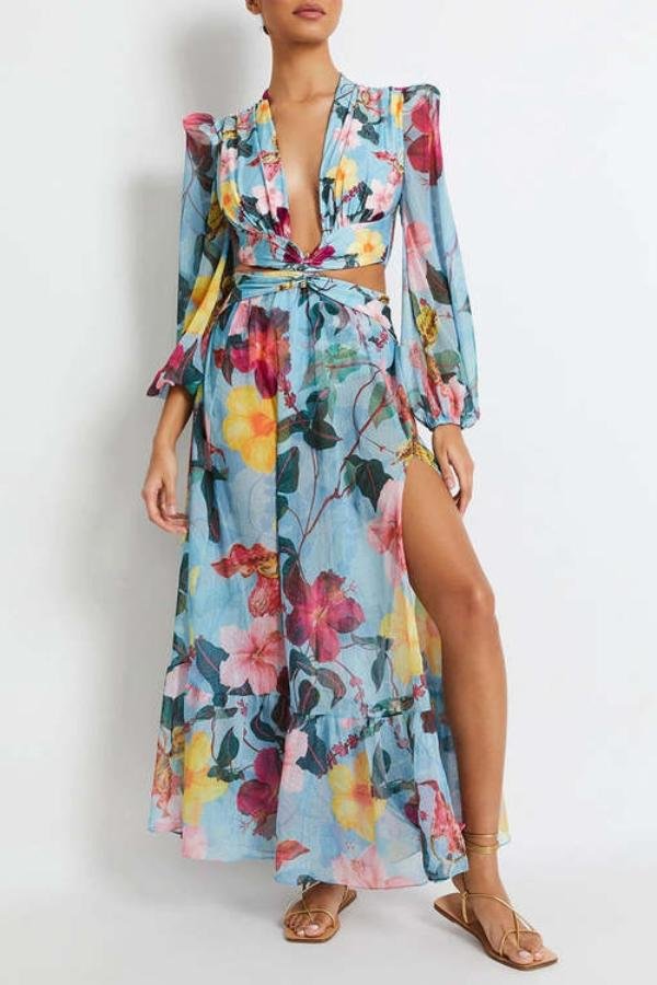 dulcie-printed-ruffle-two-pieces-swim-set-sw0020602686-blue-s-sunfere-107240 Dulcie Printed Ruffle Two-pieces Swim Set - Image 2