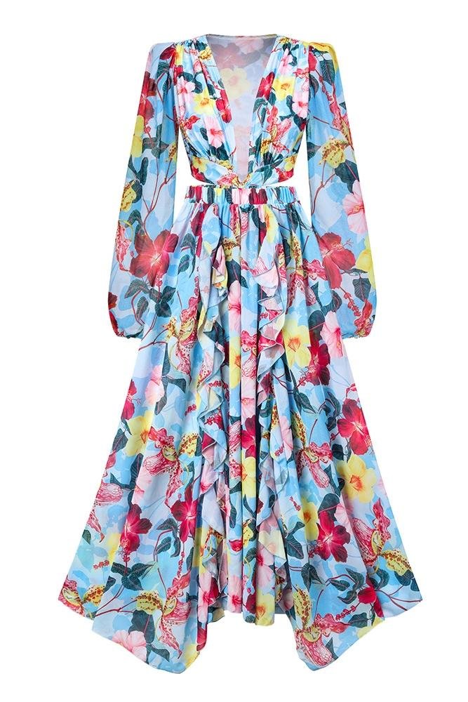 dulcie-printed-ruffle-two-pieces-swim-set-sw0020602686-blue-s-sunfere-528797 Dulcie Printed Ruffle Two-pieces Swim Set - Image 7