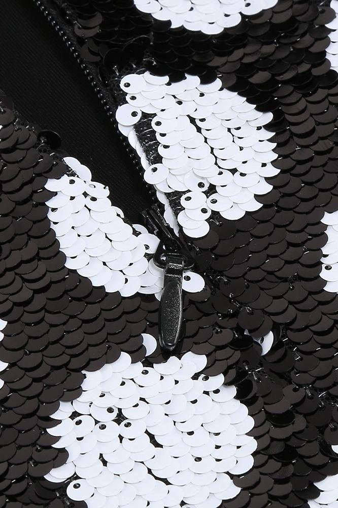 dulcie-sequins-polka-dots-feather-mini-dress-sd00209161493-black-xs-sunfere-835789 Dulcie Sequins Polka Dots Feather Mini Dress - Image 8