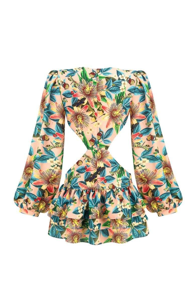 edana-cut-out-tiered-mini-dress-sd00603252527-multi-xs-sunfere-781253 Edana Cut-out Tiered Mini Dress - Image 7