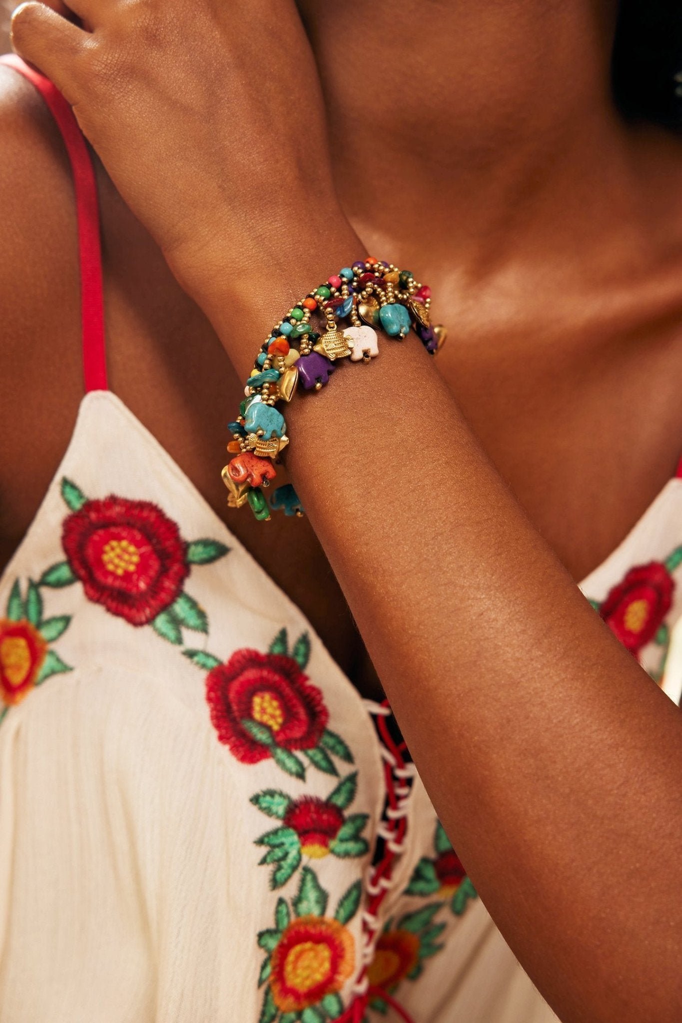 elephant-retro-braided-bracelet-sa00601312359-multi-sunfere-544026 Elephant Retro Braided Bracelet - Image 1