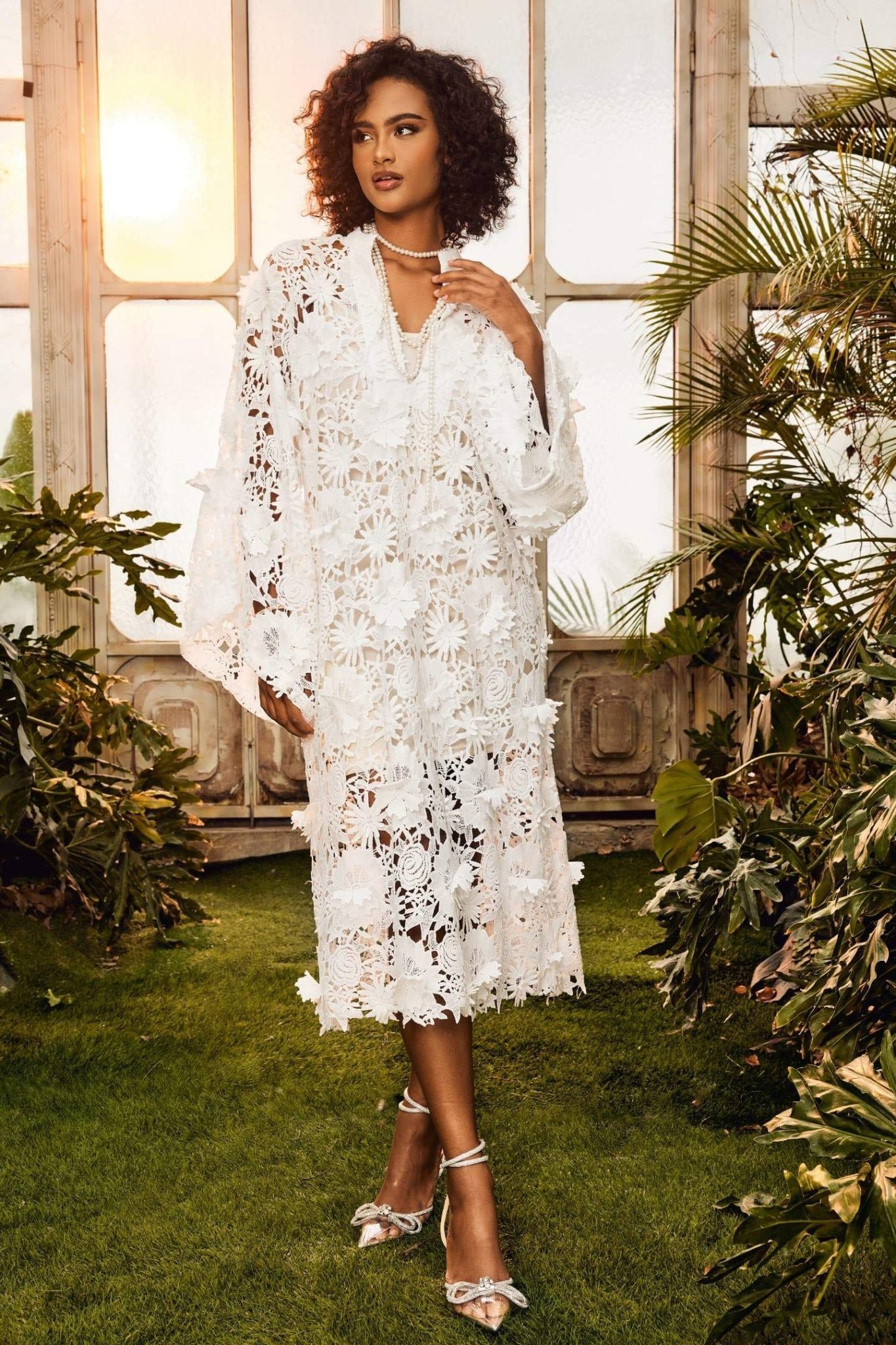 eliza-floral-lace-maxi-caftan-sd00602262344-white-s-sunfere-569236 Eliza Floral Lace Maxi Kaftan - Image 3