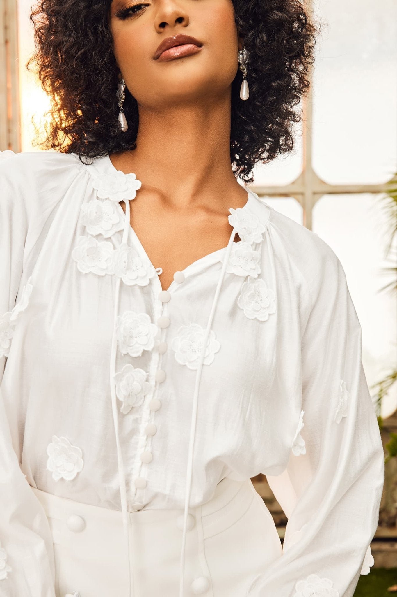 ella-floral-v-neck-blouse-st00602282353-white-s-sunfere-812276 Ella Floral V-neck Blouse - Image 7