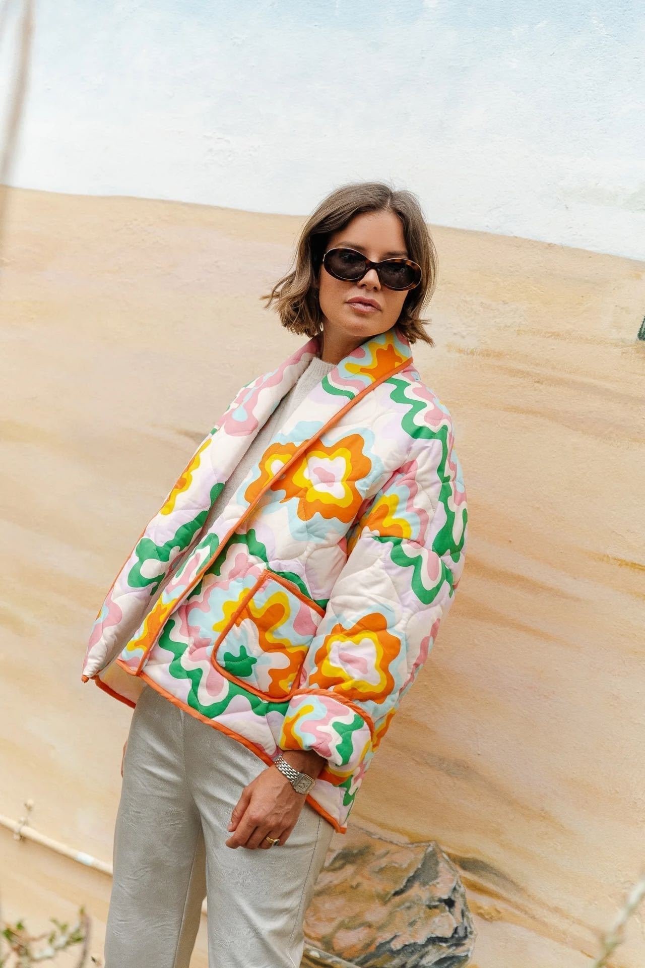 elma-printed-quilted-puffer-jacket-so00611231944-multi-s-sunfere-411741 Elma Printed Quilted Puffer Jacket - Image 2