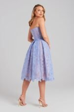 Elsie Corset Lace Midi Gown Dress - Image 3