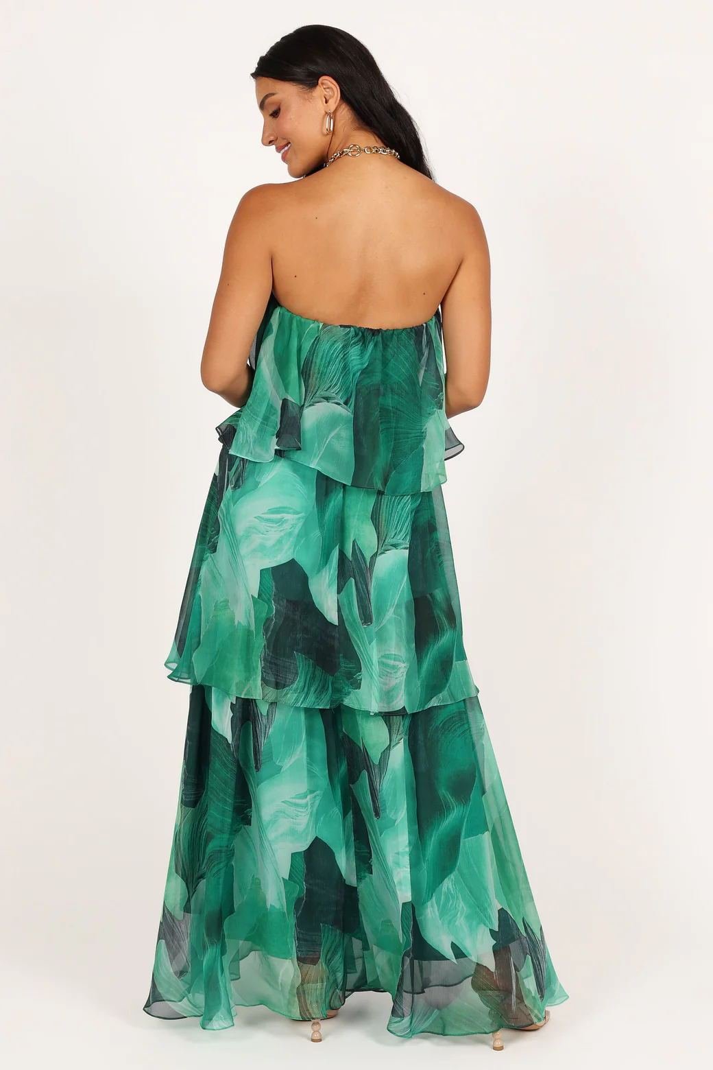 elsie-printed-layered-strapless-maxi-dress-sd00208261251-green-s-sunfere-705475 Elsie Printed Layered Strapless Maxi Dress - Image 4