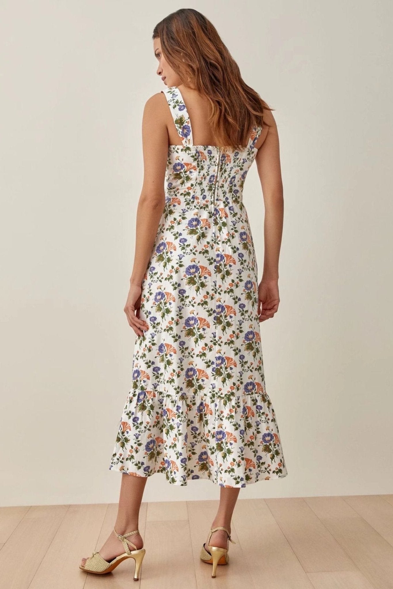 elspeth-printed-strap-flare-midi-dress-sd0020626752-multi-s-sunfere-359968 Elspeth Printed Strap Flare Midi Dress - Image 6